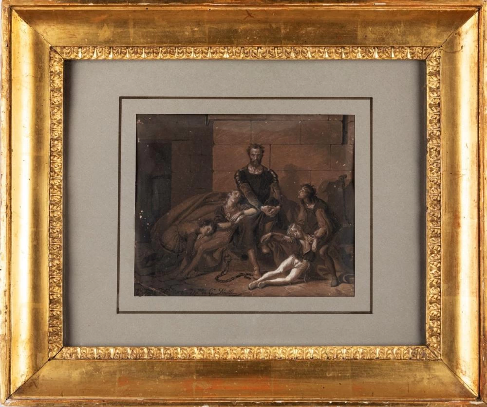 Conte Ugolino con i suoi figli
